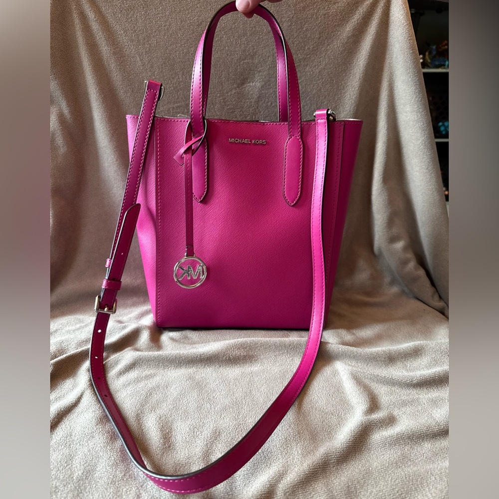 Michael Kors Fuchsia Tote Bag